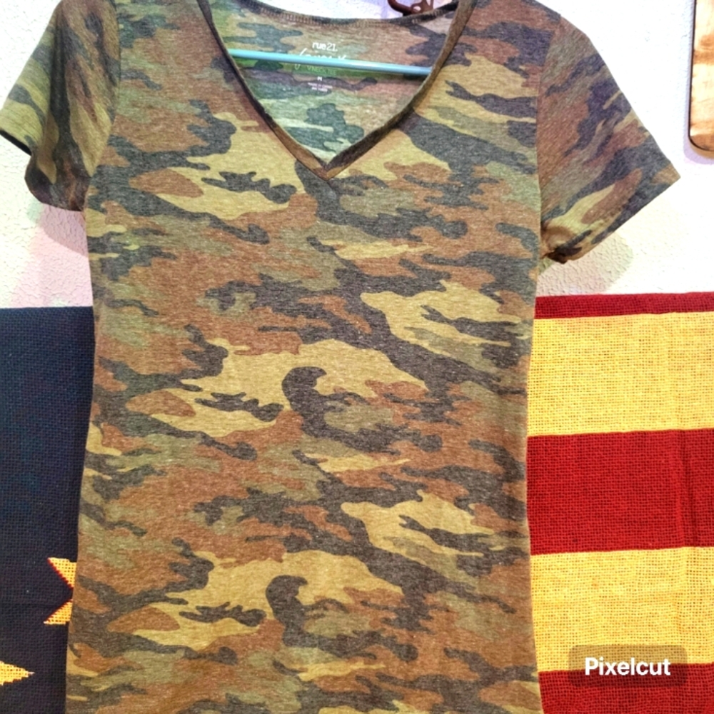 rue21 favorite tee! Camo size M